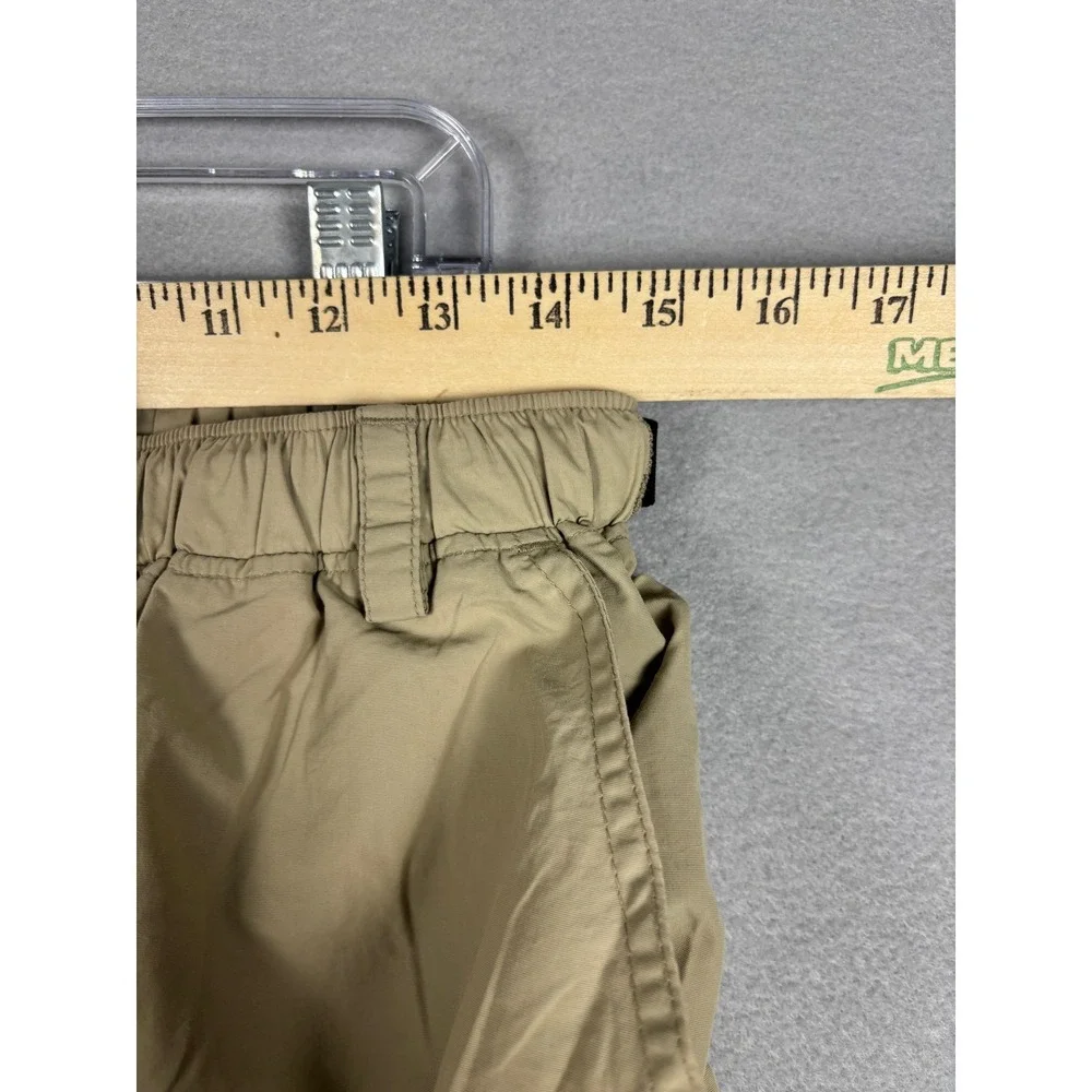 REI Sahara Convertible Hiking Pants Zip Off UPF 50 Mens M 34 Tan Cargo